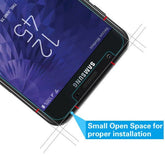 MyBat Tempered Glass Screen Protector (2.5D) for Samsung Galaxy J7 V 2nd Gen/Galaxy J7 Star / J7 Refine - ClearMyBat Pro
